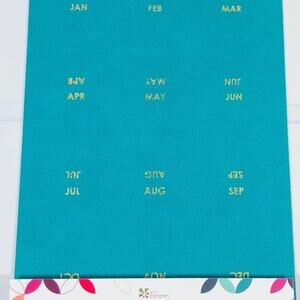 Vegan Leather Planner Tabs